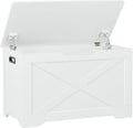 Wooden Entryway Storage Bench Chest