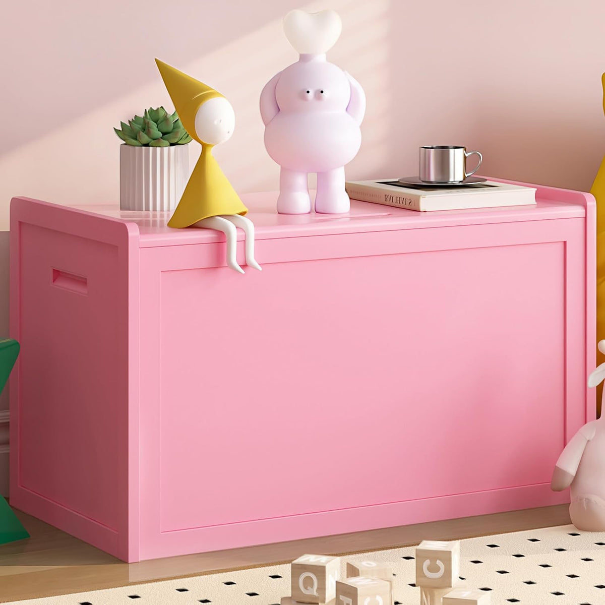 Flip‑Top Entryway Storage Bench Chest